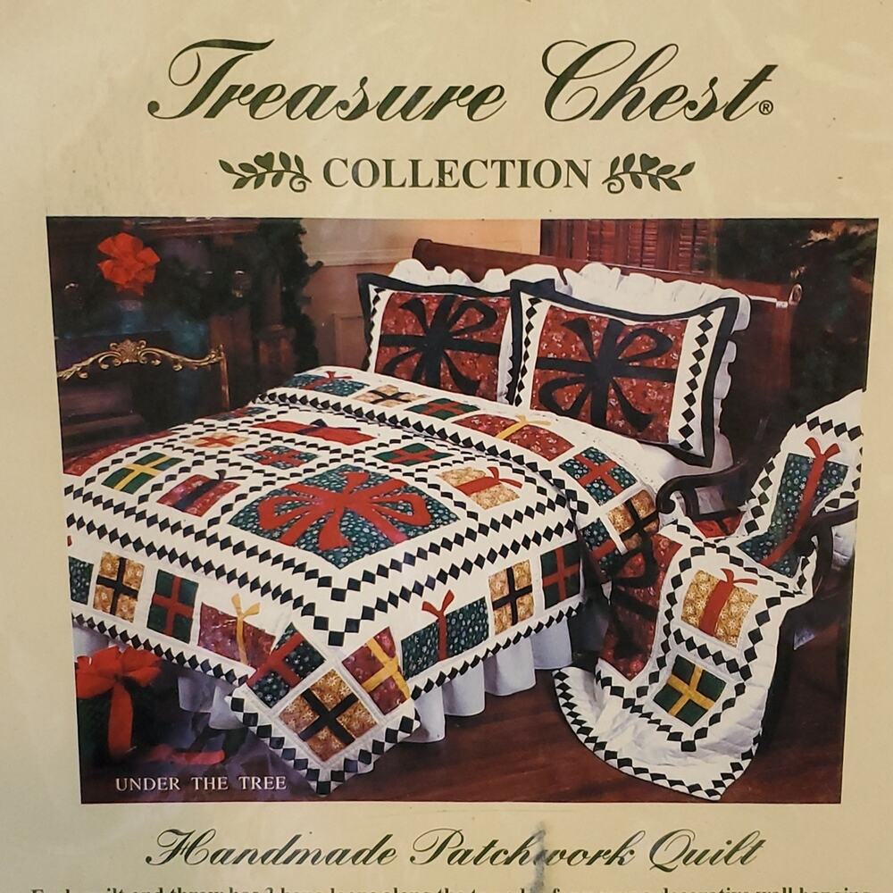 New Christmas quilt Treasure Chest Collection